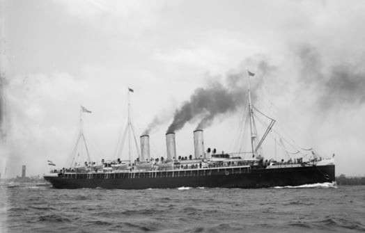 El S.S. Augusta Victoria en 1890
